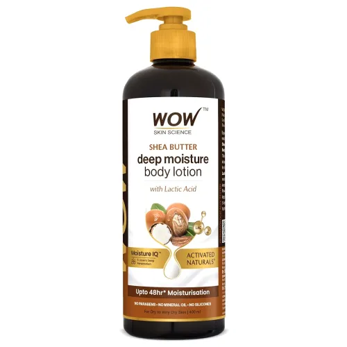 Image of WOW Skin Science Shea Butter Body Lotion 400ml