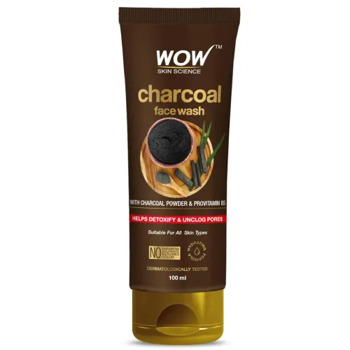 Image of WOW Skin Science Charcoal Face Wash (100 ml)