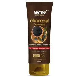 WOW Skin Science Charcoal Face Wash (100 ml)