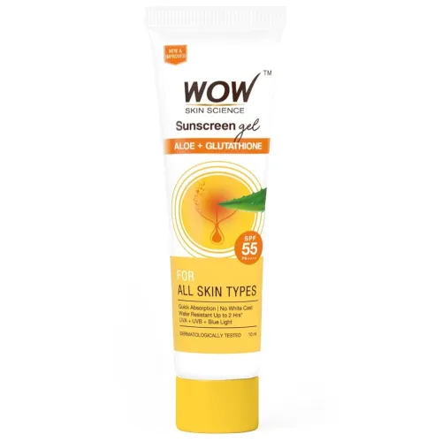 Image of WOW Sunscreen Gel SPF 55 PA++++ | 10ml