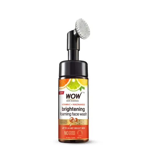 Image of WOW Vitamin C + Niacinamide Foaming Face Wash 150ml