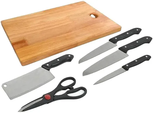 Image of WOXXIN 6-Piece Stainless Steel Knife Set 