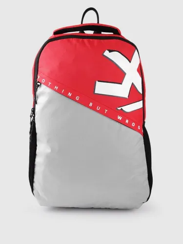 Image of WROGN 19.9 L Laptop Backpack Unisex Colourblocked Backpack