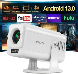 WZATCO Yuva Go Pro 1080P Projector – 12500 lm