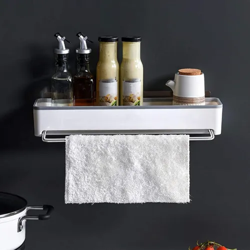 Image of XENOTY Self Adhesive Kitchen and Bathroom Shelves
