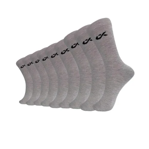 Image of XJARVIS ® Texas Premium Socks for Men's Solid Calf Crew Combed Cotton