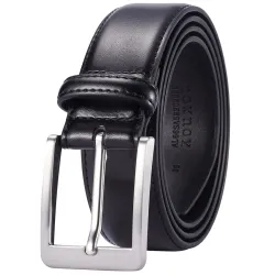 XOUXOU Mens Casual Leather Jeans Belts