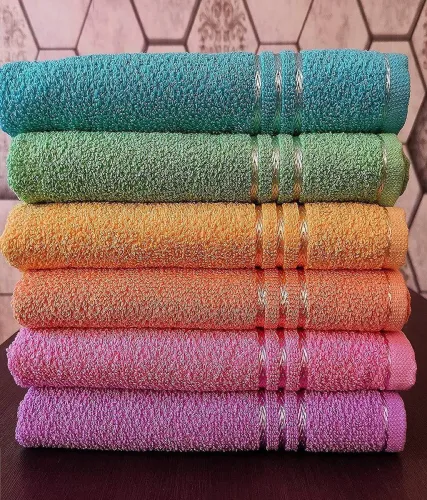 Image of Xy Decor Cotton Face Towel Set (Pack of 6)