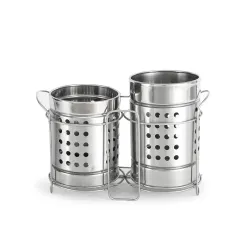 XYNO Stainless Steel Spoon Holder Set of 2