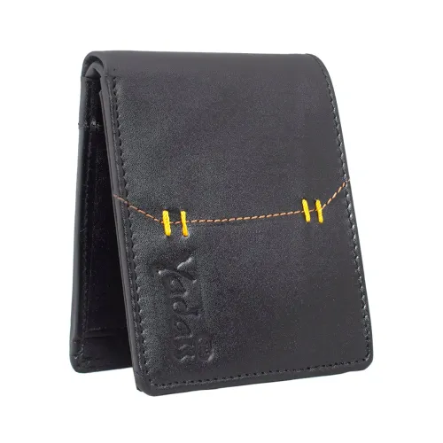 Image of YADASS RFID Protected Leather Bi-fold Wallet