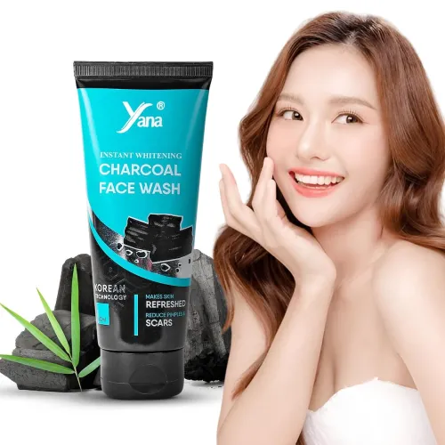 Image of Yana Activated Charcoal Face Wash for Men & Women