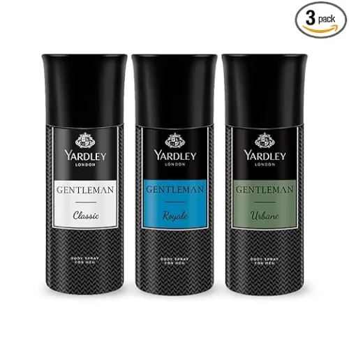 Image of Yardley London Deo Tripack Men (Buy 2 Get 1)