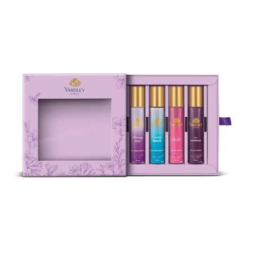 Image of Yardley London Luxury Floral Liquid Perfume Gift Set 15ml