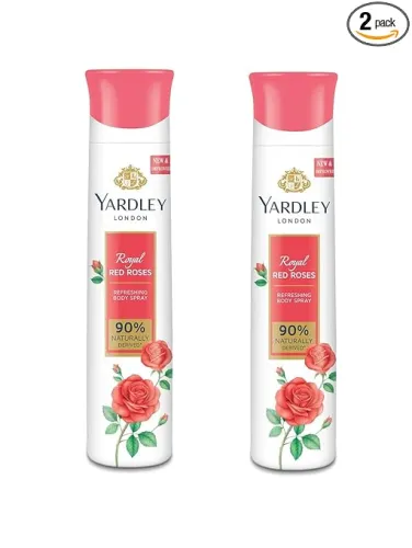 Image of YARDLEY London Women Royal Red Rose Body Spray