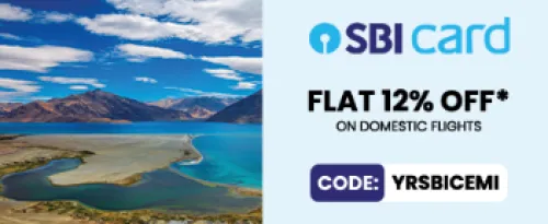 Image of Yatra Coupon : Get Flat 12% up to ₹1800 on domestic flights