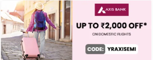 Image of Yatra Coupon : Get Up to ₹2,000 Off on Axis Bank EMI Offer