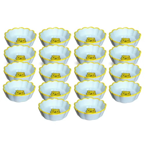 Image of YELONA 100ml Ceramic Sauce Set of 18