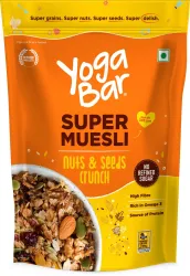 Yogabar by Yogabar Nut and seeds Muesli, Wholegrain (700 g)