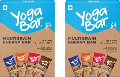 Image of Yogabar Multigrain Energy Bar Variety Box (2 x 210g)