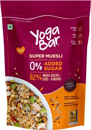 Image of Yogabar No Added Sugar Muesli 400g