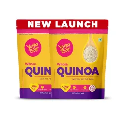 Yogabar Quinoa 2 kg (1 kg, Pack of 2) | Gluten Free Quinoa |.