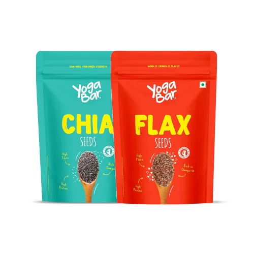 Image of Yogabar Roasted Chia Seeds 250g (Pack of 2)