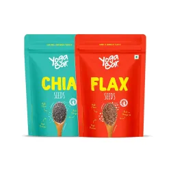 Yogabar Roasted Chia Seeds 250g (Pack of 2)