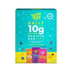 Yogabar Variety Pack Protein Bars (6 Bars)
