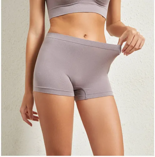 Image of Yora Women Boy Short Grey Panty