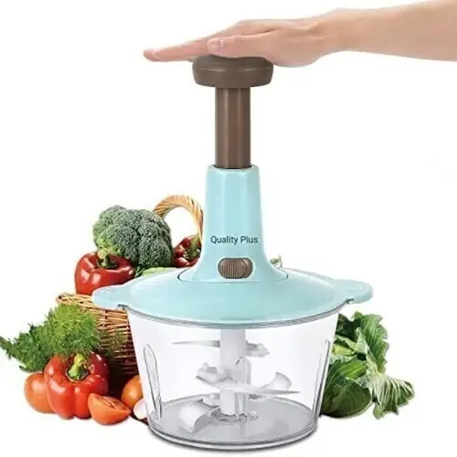 Image of YOUONE Manual Fruit & Veg Chopper – 1000ml