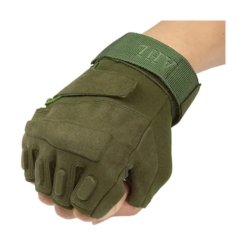 Image of ZaySoo Bike Riding & Cycling Gloves with Leather Knuckle Design