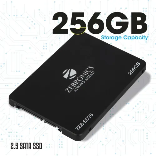 Image of ZEB-SD26 256 GB Solid State Drive, TLC, SATA II & SATA III Interface