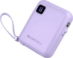 ZEBRONICS 10000 mAh 22.5 W Compact Power Bank