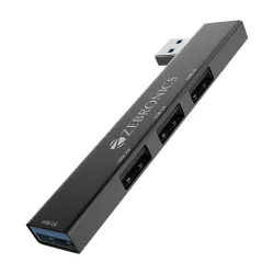 ZEBRONICS 210HB, 4 in 1 USB Hub, USB 3.0, 4 USB Ports