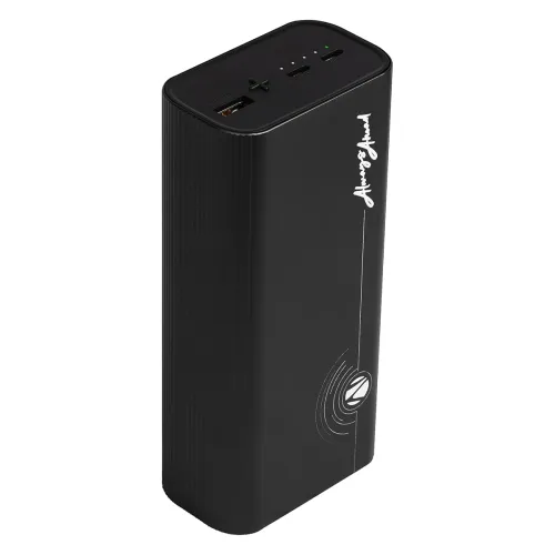 Image of ZEBRONICS 27000 mAh Power Bank 65W Fast Charging For iPhone, Android, Laptop, Tablets, Earbuds, Flight Friendly, Metalli