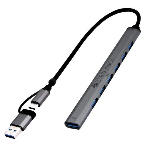 Image of Zebronics 700HB Type-C 7-Port USB Hub