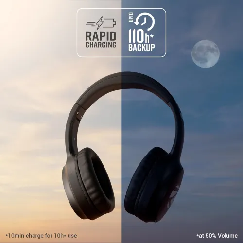 Image of ZEBRONICS AEON Wireless Headphone with Bluetooth