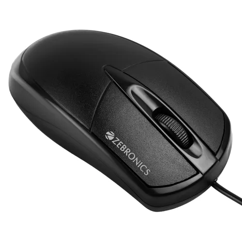 Image of ZEBRONICS Byte Wired Optical Mouse with 3 Buttons