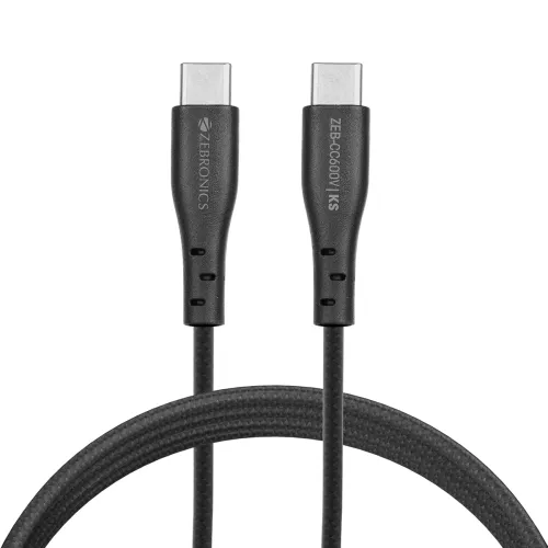 Image of Zebronics CC600V Type C to C cable