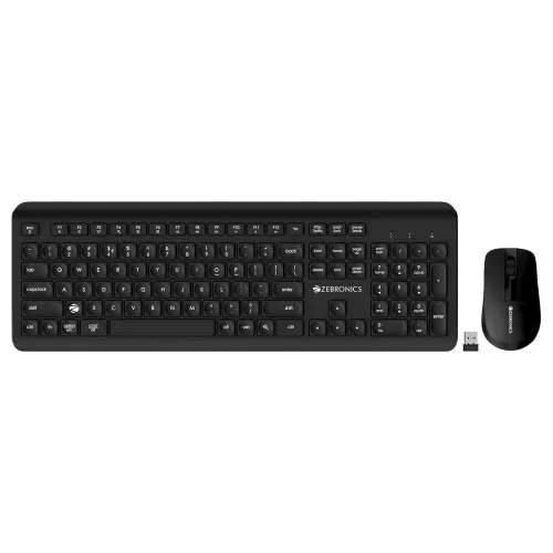 Image of ZEBRONICS Companion 203 Wireless Keyboard & Mouse Combo