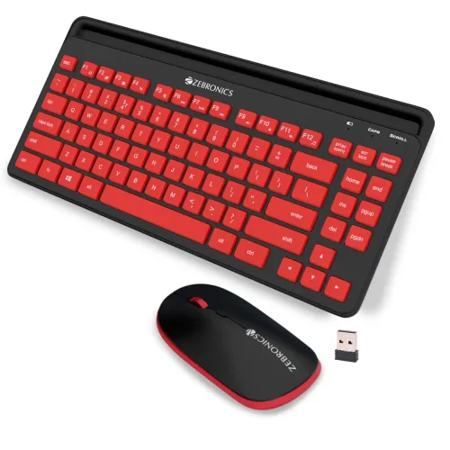 Image of Zebronics-Companion 114 Wireless Keyboard and Mouse Combo