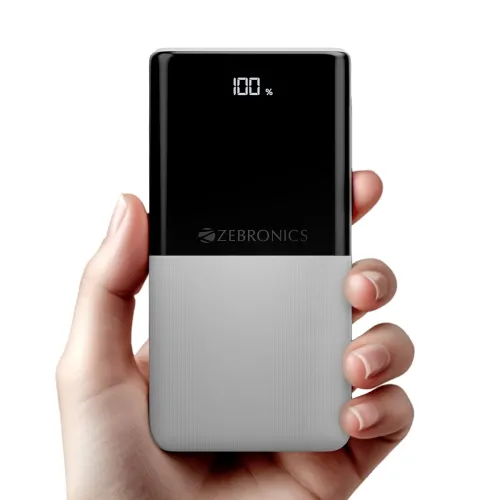 Image of ZEBRONICS EnergiPod 10R1 10000mAh Power Bank