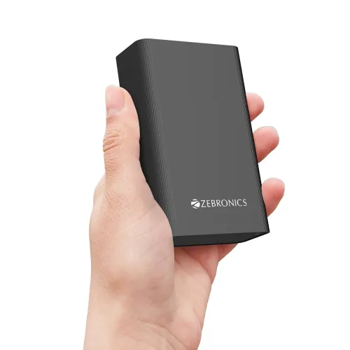 Image of ZEBRONICS EnergiTank 20MR1 20000mAh Metal Power Bank