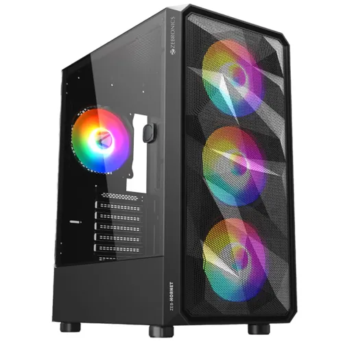 Image of ZEBRONICS Hornet ATX Gaming Cabinet