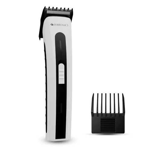 Image of ZEBRONICS HT51, Cordless Trimmer, 45 mins Runtime, Multistage Guide Comb, Skin friendly