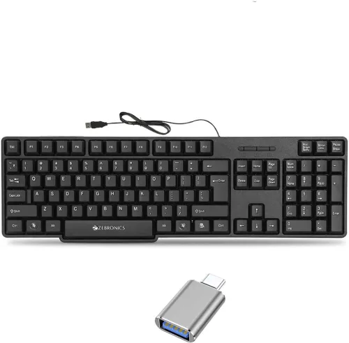 Image of Zebronics Keyboard Combo – K20 C-OTG Keyboard