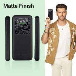 ZEBRONICS MB10000S15 Power Bank, 10000 mAh, Rapid Charge