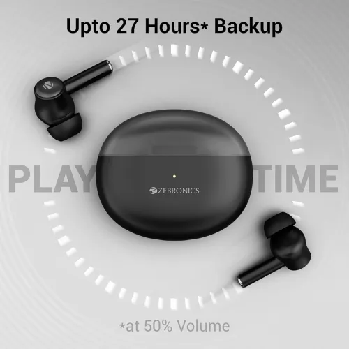 Image of ZEBRONICS Mist TWS Earbuds with Bluetooth