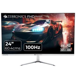 ZEBRONICS MT120 60.4 cm (24 inch) Full HD VA Panel LED Ultra Slim Flat Gaming Monitor