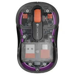 ZEBRONICS Sheer Plus Wireless Mouse, Dual Mode (2.4GHz + BT)